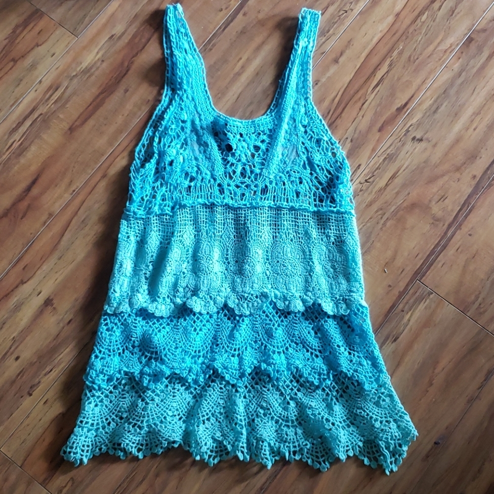 Rue21 crocheted tank top